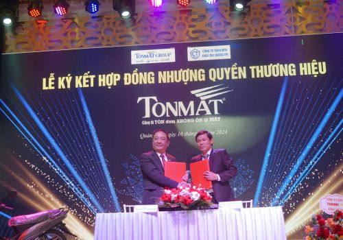 TONMAT GROUP KÝ HỢP ĐỒNG NHƯỢNG QUYỀN THƯƠNG HIỆU TẠI QUẢNG BÌNH VÀ QUẢNG TRỊ
