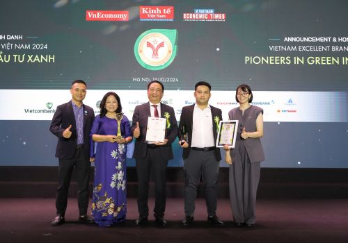 TONMAT Group được vinh danh Thương hiệu mạnh tăng trưởng xanh 2024