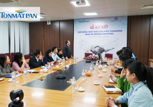 TONMAT Group ký hợp đồng với NPP Bamboo xuất khẩu sản phẩm TonmatPan sang Phillipines trị giá gần 1 triệu USD